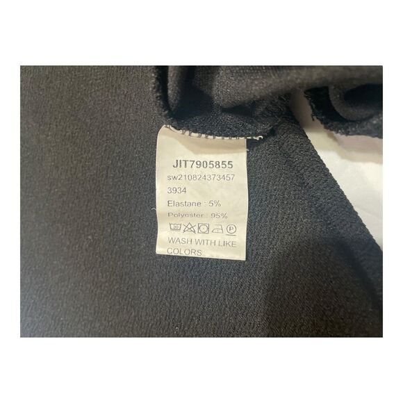 SHEIN Black Top With Colorful Hearts Long Sleeve Women’s‎ Medium Shirt - Picture 9 of 10